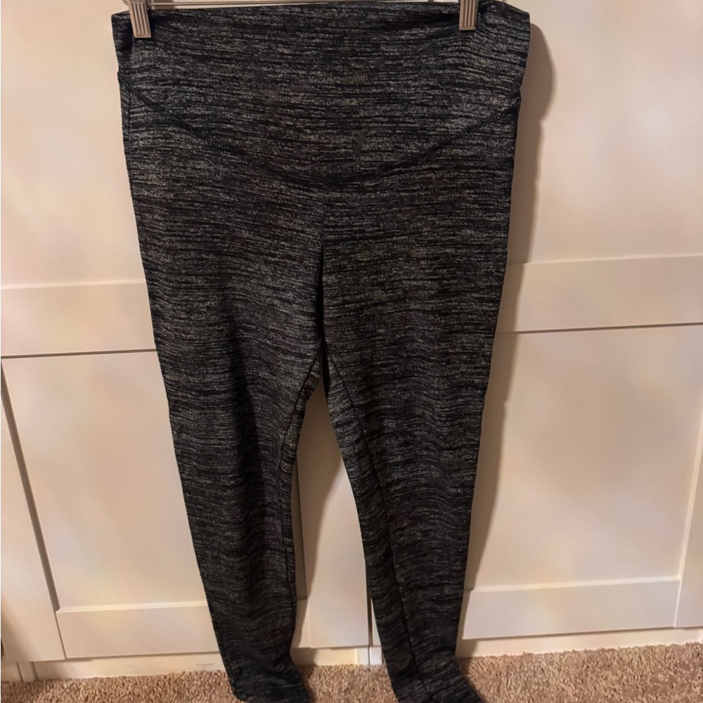Black and Gray Leggings